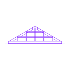 Buildings Skylights Pyramid 30 Degree Silhouette Svg Vector, Free Vectors File